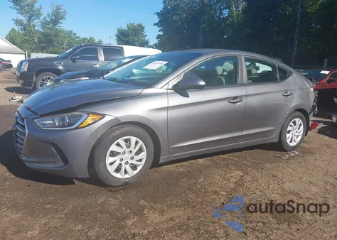 2018 Hyundai Elantra Se z USA, uszkodzony, nr VIN 5NPD74LF0JH315437